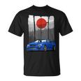 Jdm Skyline 34 Car Tuning Japan Rising Sun Drift T-Shirt