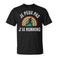 Je Peux Pas J'ai Running Humour De Course À Pied T-Shirt