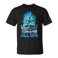 Keep Trying Hockey Sobre Hielo Portero Camiseta unisex
