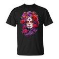 La Catrina Cool Dia De Muertos Day Of The Dead T-Shirt