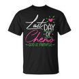 Last Day Of Chemo God Is Faithful Breast Cancer Awareness T-Shirt