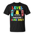 Level 8 Freigeschaltet Fantastisch Seit Dem 8 Geburtstagon Gaming 2017 T-Shirt