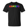 LGBTQ Boo Ghost Spooky Halloween Rainbow Gay Pride T-Shirt