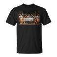 The Lord Jesus Christ With 12 Apostles On The Supper Of The Father S T-Shirt