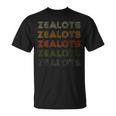 Love Heart Zealots Grunge Vintage Style Black Zealots T-Shirt