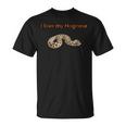 I Love My Hognose Snake Tshirt Western Hognose Tee T-Shirt