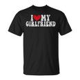 I Love My Hot Girlfriend I Heart My Hot Girlfriend Gf T-Shirt