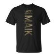 Maik Name First Name Boy Man Birthday T-Shirt