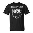 Mask Requirement Diving Mask Diving Diving Goggles T-Shirt