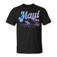 Maui Hawaii Surf Plageintage Souvenir Surf Surfer T-Shirt