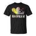 Mawmaw Of Both Baseball Softball Mother's Day For Family T-Shirt