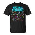 Maximally Dressed With Confetti Costume For Carnival Fancy Dress T-Shirt