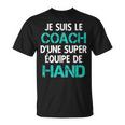 Meilleur Coach Handball Super Entraîneur Équipe De Hand T-Shirt