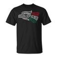 Mexican Flag Mexican Eagle Aztec Style Hecho En Mexico T-Shirt