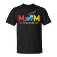 Mom Of The Birthday Boy Choo Choo Train Family Matching T-Shirt