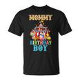 Mommy Of The Birthday For Boy Circus Carnival Theme Party T-Shirt