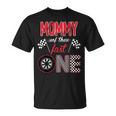 Mommy Of The Fast One Birthday 1St Race Car Family T-Shirt
