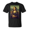 Mona Lisa Leonardo Dainci Historia Del Arte Arte Renacimiento Camiseta unisex