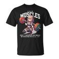 Your Muscles Don't Impress Me Baka Anime T-Shirt