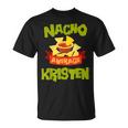 Nacho Average Kristen Birthday Personalized Name T-Shirt