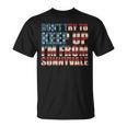 N'essayez Pas De Suivre Laille Natale De Sunnyvale En Californie T-Shirt