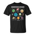 Neurodiverse Universe Space Planet Special Education Teacher T-Shirt