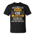Niños 8 Años Cumpleaños Regalo Niño Hecho En 2015 Hecho En 2015 Camiseta unisex