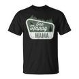One Happy Mama Matching Family Birthday Party Camping T-Shirt