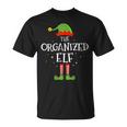 The Organized Elf Funny Christmas Matching Family Pajama T-Shirt