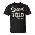 Original 2010 15 Años Cumpleaños Fabricado En 2010 Camiseta unisex