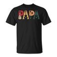 Papa Guitar Idea De Regalo Del Día Del Padre Para Papá Guitarra Camiseta unisex