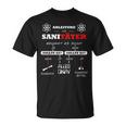 Paramedic Instructions Emergency Paramedic Checklist Sani T-Shirt