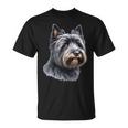 Perro Cairn Terrier Camiseta unisex