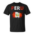 Peru Football Jersey Quali Peru Flag T-Shirt