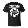 Photography Camera Lens Retro Paparazzi T-Shirt