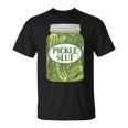 Pickle A Girl Who Loves Pickles Canning Food Quote T-Shirt