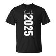 Prüfung Bestanden Geselle Abschluss 2025 Geschenk Schwarz Erwachsene Klein Klassisch Gesellenprüfung Bestanden Geselle 2025 T-Shirt