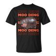 Pygmy Bouncy Pig In Thai Men Women Costume Moo Deng T-Shirt