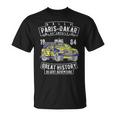 Rally París-Dakar Coche De Carreras Todoterreno 4X4 Aventura En El Desierto Camiseta unisex
