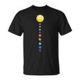Rare Planet Alignment 25 January 2025 Astronomy Lovers T-Shirt