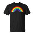 Regenbogen Mit Schönen Bunten Farben Retrointage T-Shirt