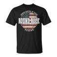 Round Rock Texas Drapeau Américainintage T-Shirt
