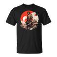 Samurai Hombres Guerrero Japonés Ninja Hombres Kawaii Camiseta unisex
