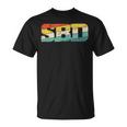 Sbd Squat Bench Deadlift Powerlifting T-Shirt