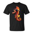 Seahorse With Sunglasses Aquarist Ocean Cute Seahorse T-Shirt