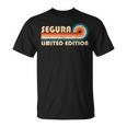 Segura Surname Retrointage 80S 90S Birthday Reunion T-Shirt