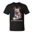 SM's Wild For Africa Apparel Painted Dog Arty African Wild Dog Painting T-Shirt