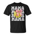 Softball Bow Softball Mom Softball Mama T-Shirt