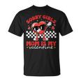 Sorry Girls Mom Is My Valentine Boys Valentines Day Heart T-Shirt