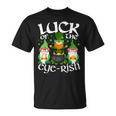 St Patrick's Day Optometrist Irish Gnome Lucky Eye Doctor T-Shirt